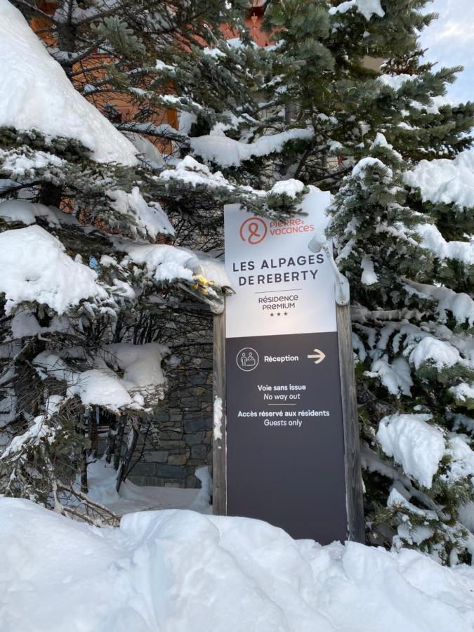 Appartement Ski Aux Pieds Dans Residence Premium Piscine, Sauna Hamam Сен-Мартен-де-Бельвиль Экстерьер фото
