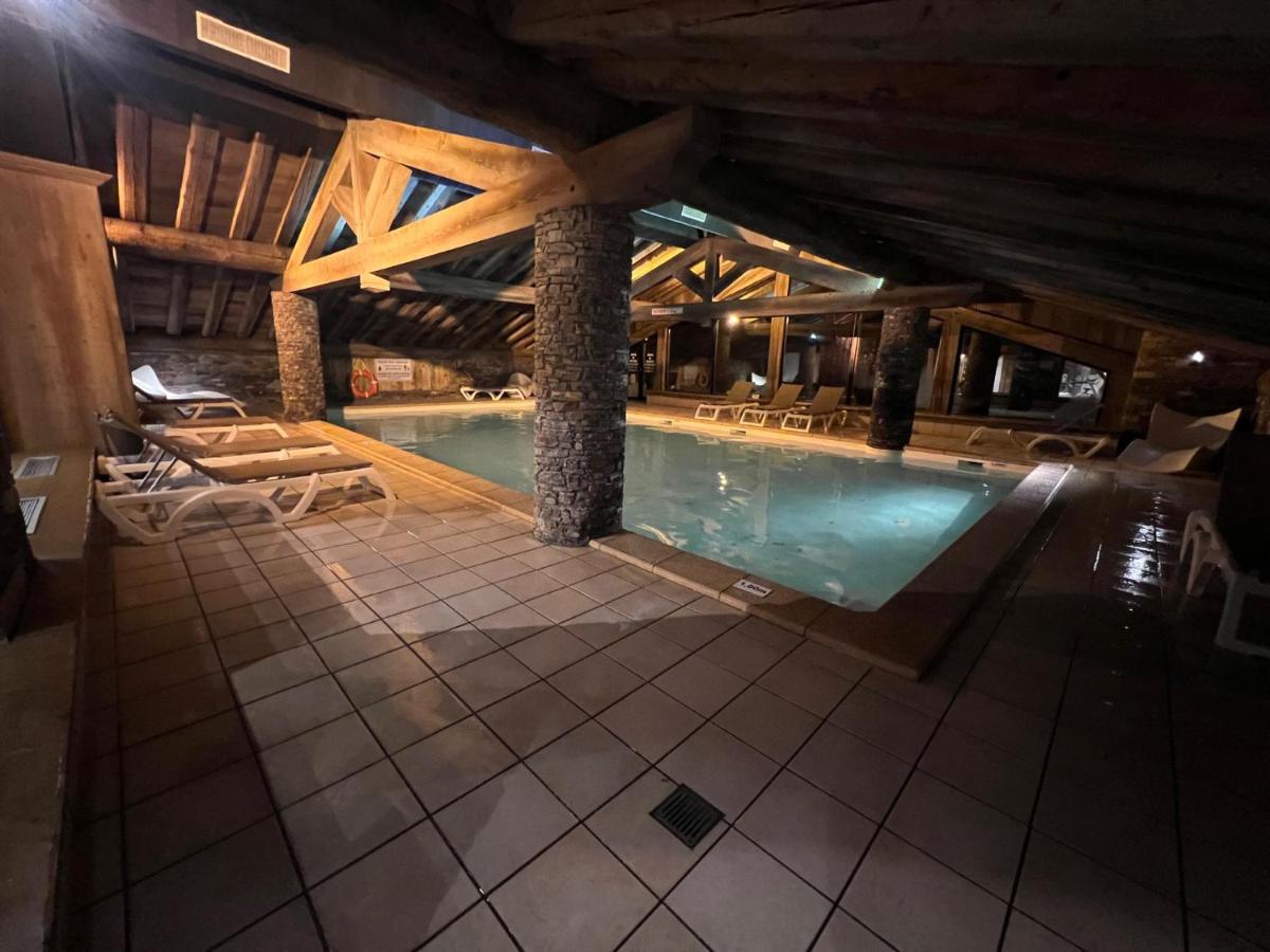 Appartement Ski Aux Pieds Dans Residence Premium Piscine, Sauna Hamam Сен-Мартен-де-Бельвиль Экстерьер фото