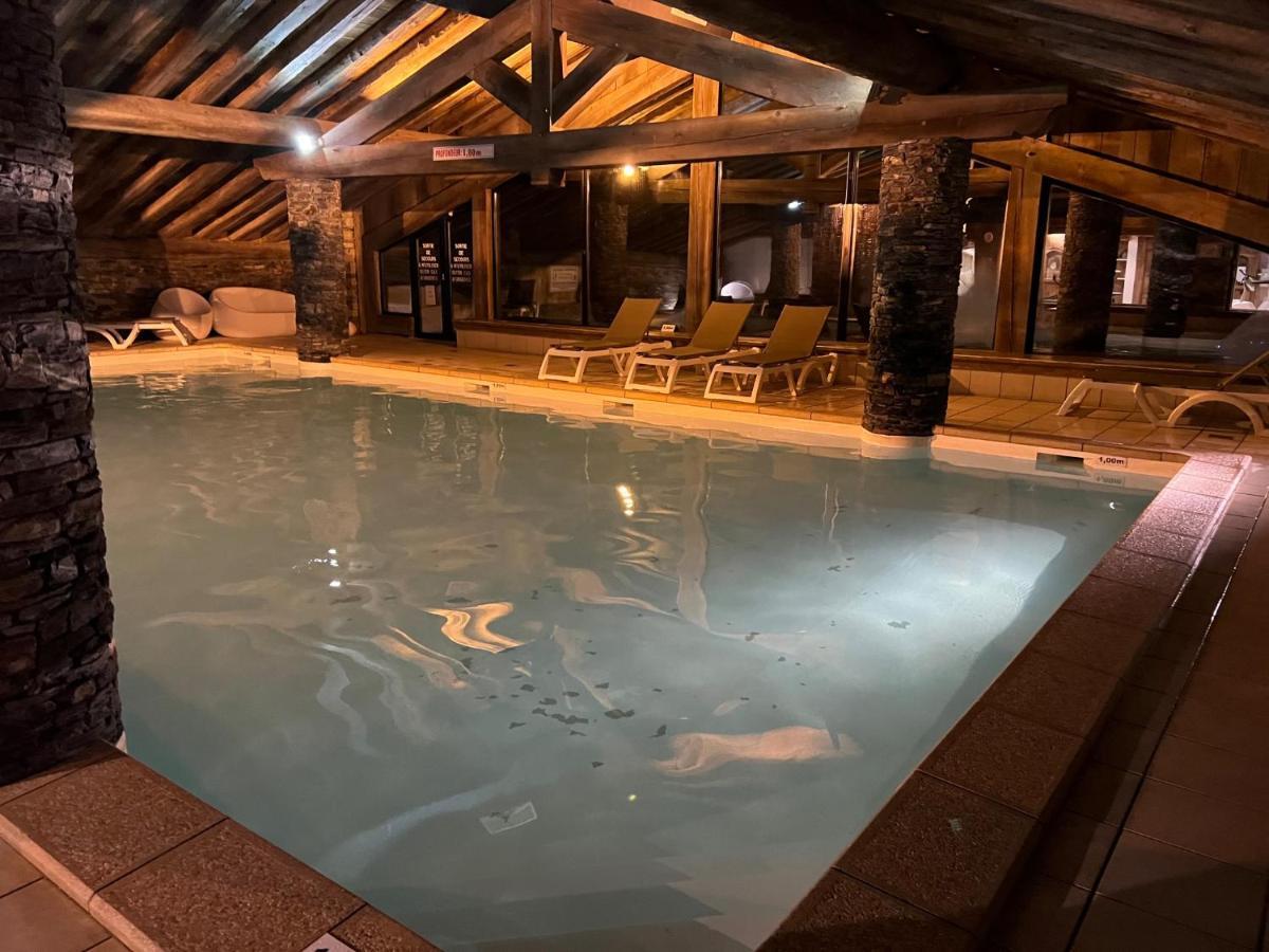 Appartement Ski Aux Pieds Dans Residence Premium Piscine, Sauna Hamam Сен-Мартен-де-Бельвиль Экстерьер фото